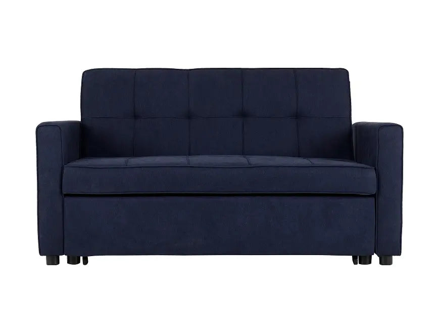 Astoria Sofa Bed Navy Blue Fabric