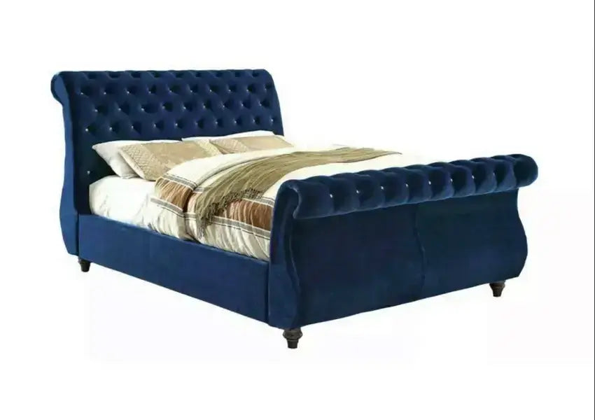 Swan Sleigh Bed