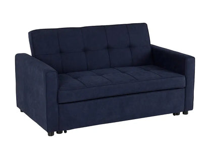 Astoria Sofa Bed Navy Blue Fabric