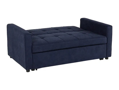 Astoria Sofa Bed Navy Blue Fabric