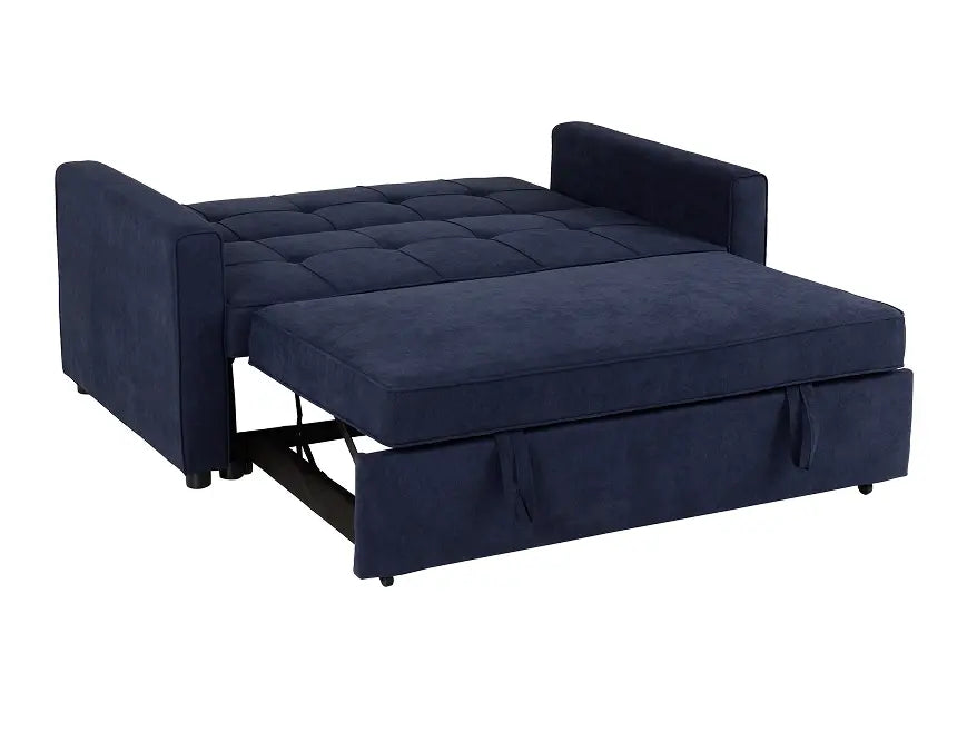 Astoria Sofa Bed Navy Blue Fabric