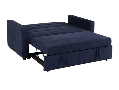 Astoria Sofa Bed Navy Blue Fabric