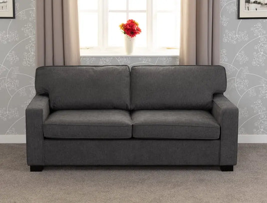 Eton Sofa Bed Dark Grey Fabric