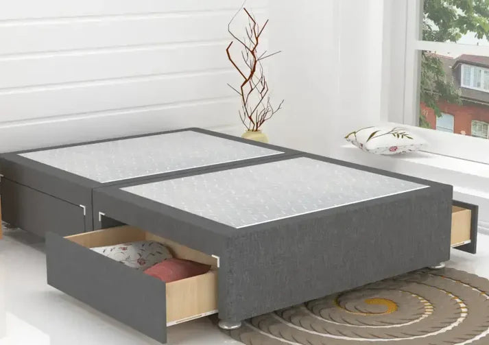 Savannah Divan Bed + Headboard Included- Mattress Options