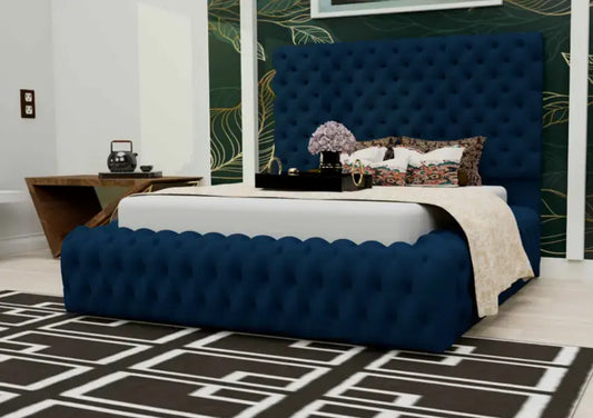 Ambassador Blue Bed Available In All Colors Sizes Vary From Double King Or Super King