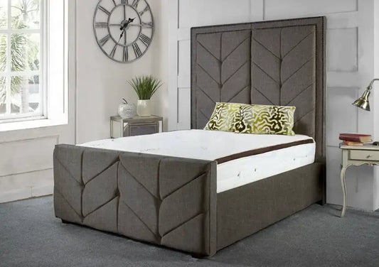 Noha Luxury Ottoman Bed With 70″ Tall Headboard