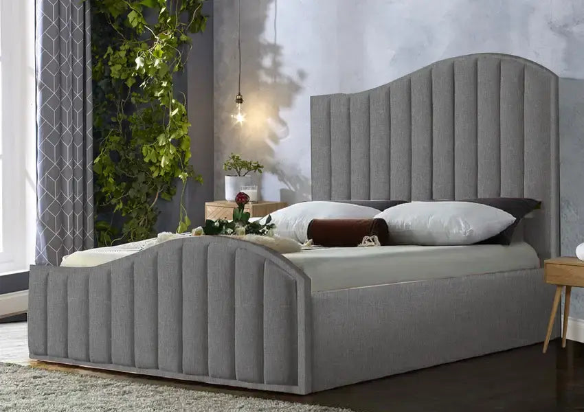 Isabella Luxury Bed With 70″ Tall Headboard