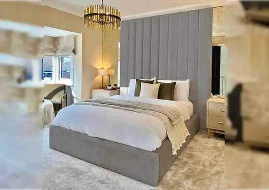 Olivia Luxury Ottoman Bed With 70″ Tall Headboard