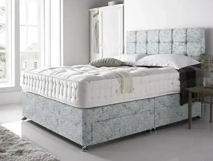 Crystal Divan Bed Base Choice of Mattress & Optional Storage